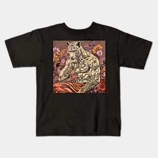 The Tiger, motif 3 Kids T-Shirt